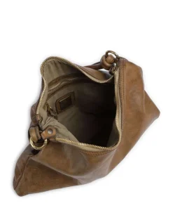 Campomaggi Shoulder Bags|Hobo Bags-Hobo bag fine grain cow leather