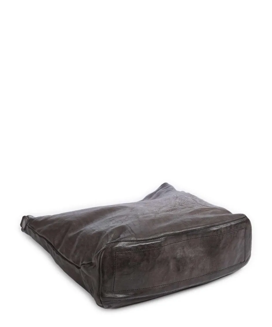 Campomaggi Shoulder Bags|Hobo Bags-Hobo bag fine grain cow leather