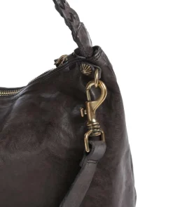 Campomaggi Shoulder Bags|Hobo Bags-Hobo bag fine grain cow leather