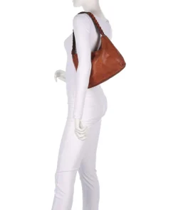 Campomaggi Shoulder Bags|Hobo Bags-Hobo bag fine grain cow leather