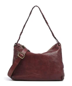 Campomaggi Shoulder Bags|Hobo Bags-Hobo bag fine grain cow leather