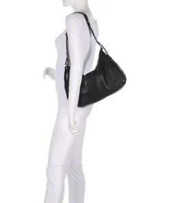 Campomaggi Shoulder Bags|Hobo Bags-Hobo bag fine grain cow leather