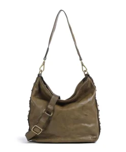 Campomaggi Shoulder Bags|Hobo Bags-Hobo bag fine grain cow leather