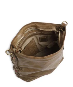 Campomaggi Shoulder Bags|Hobo Bags-Hobo bag fine grain cow leather