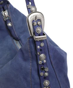 Campomaggi Shoulder Bags|Hobo Bags-Hobo bag fine grain cow leather