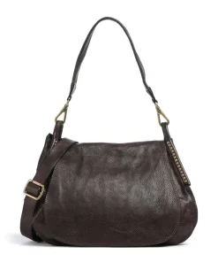Campomaggi Shoulder Bags|Hobo Bags-Hobo bag fine grain cow leather