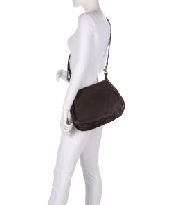 Campomaggi Shoulder Bags|Hobo Bags-Hobo bag fine grain cow leather