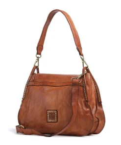 Campomaggi Shoulder Bags|Hobo Bags-Hobo bag fine grain cow leather