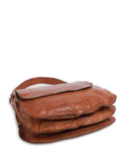 Campomaggi Shoulder Bags|Hobo Bags-Hobo bag fine grain cow leather