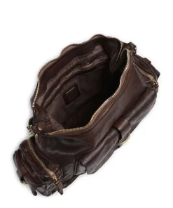 Campomaggi Shoulder Bags|Hobo Bags-Hobo bag grained cow leather