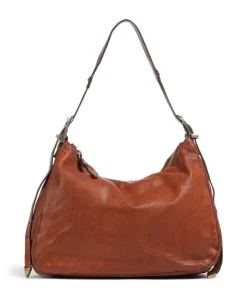 Campomaggi Shoulder Bags|Hobo Bags-Hobo bag grained cow leather