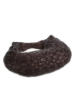 Campomaggi Shoulder Bags|Hobo Bags-Hobo bag grained cow leather