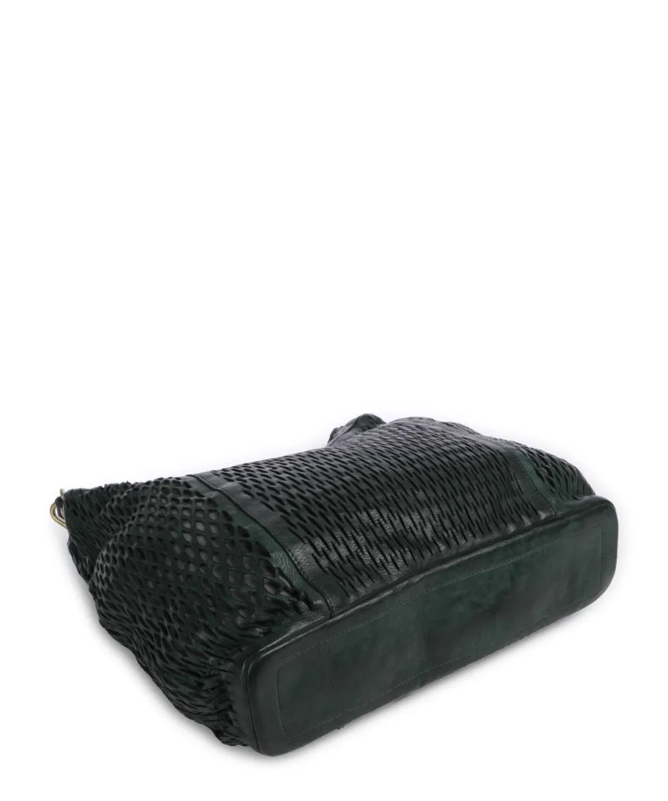 Campomaggi Shoulder Bags|Hobo Bags-Hobo bag grained cow leather