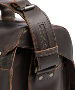 Aunts & Uncles Business- & Laptop Bags-Hunter Finn Briefcase 14″ buffalo leather