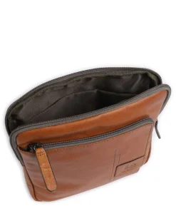 Strellson Crossbody Bags-Hyde Park Brian Crossbody bag fine grain leather