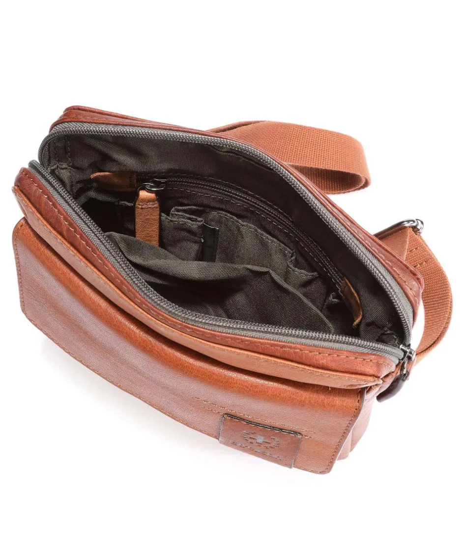 Strellson Crossbody Bags-Hyde Park Crossbody bag grained cow leather
