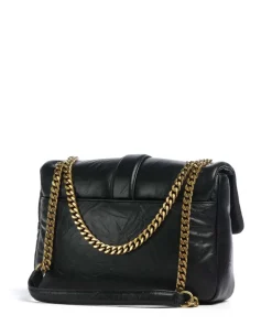 Just Cavalli Shoulder Bags-Iconic Snakes Puffy Shoulder bag imitation leather