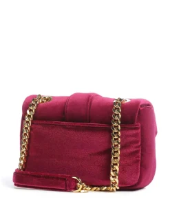 Just Cavalli Shoulder Bags|Crossbody Bags-Iconic Snakes Puffy Shoulder bag velvet fabric