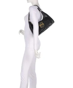 Just Cavalli Shoulder Bags-Iconic Snakes Shoulder bag imitation leather
