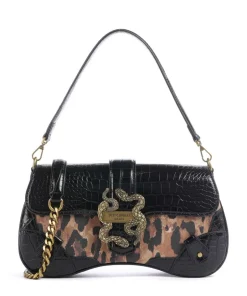 Just Cavalli Shoulder Bags-Iconic Snakes Shoulder bag imitation leather