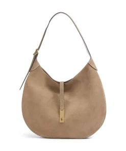 Polo Ralph Lauren Shoulder Bags|Hobo Bags-ID Collection Medium Hobo bag brushed leather