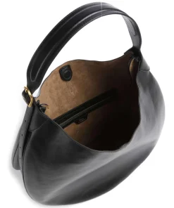 Polo Ralph Lauren Shoulder Bags|Hobo Bags-ID Collection Medium Hobo bag fine grain cow leather