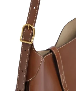 Polo Ralph Lauren Shoulder Bags|Hobo Bags-ID Collection Medium Hobo bag fine grain cow leather