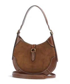 Polo Ralph Lauren Shoulder Bags|Hobo Bags-ID Collection Small Hobo bag fine grain cow leather, brushed cow leather