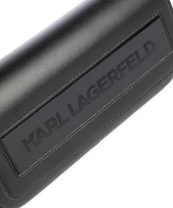 Karl Lagerfeld Shoulder Bags-Ikon K Medium Shoulder bag imitation leather