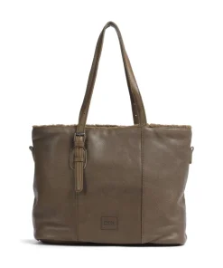 FredsBruder Tote Bags-Inside Out Tote bag grained leather