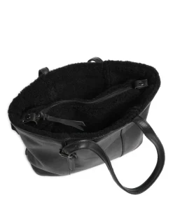 FredsBruder Tote Bags-Inside Out Tote bag grained leather