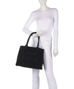 Juicy Couture Tote Bags-Iris Distressed L Tote bag cotton