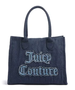 Juicy Couture Tote Bags-Iris Distressed L Tote bag cotton