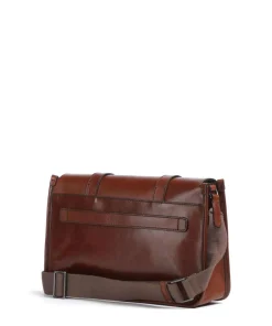 The Bridge Business- & Laptop Bags|Crossbody Bags-Isaia Messenger bag fine grain cow leather