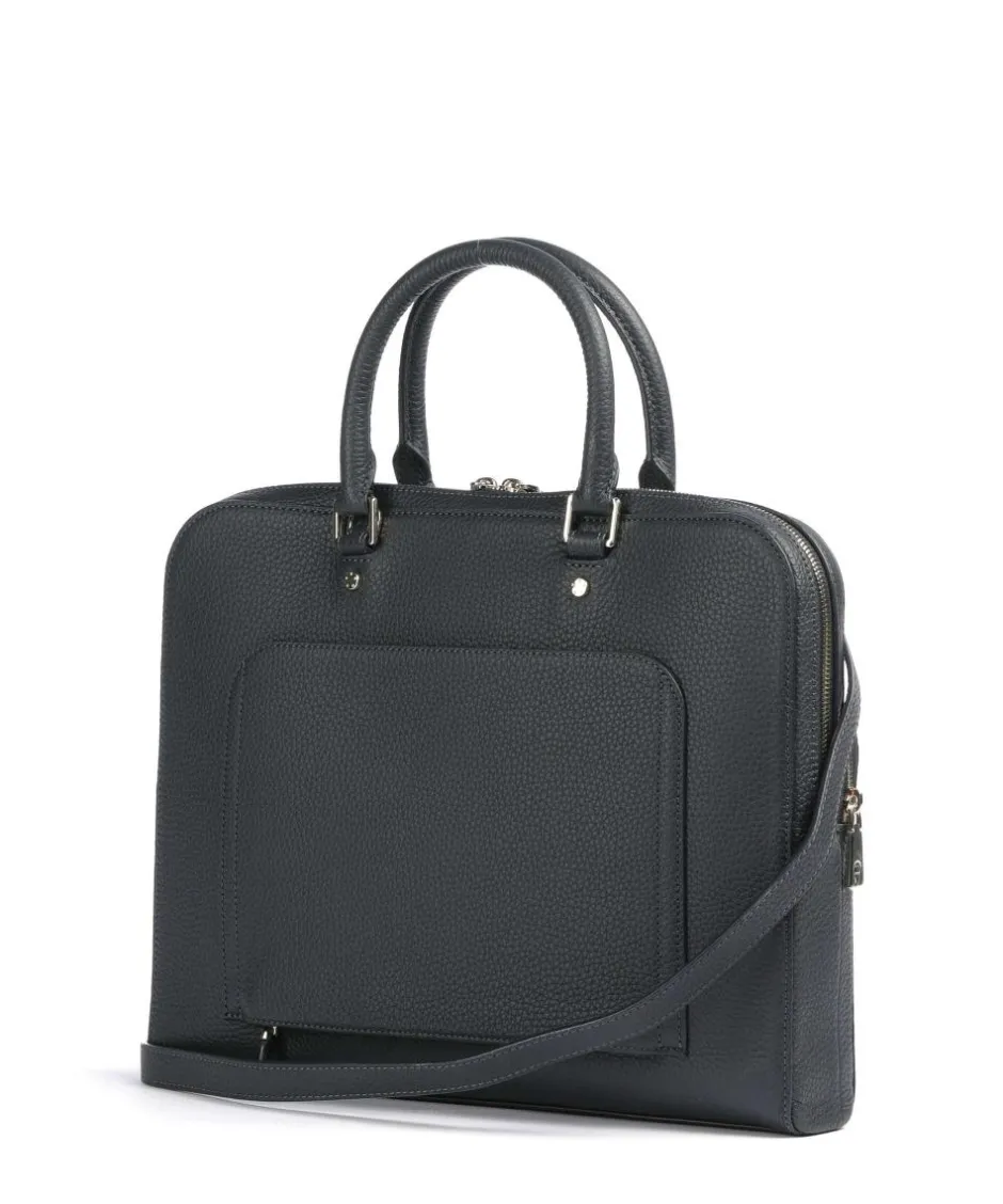 AIGNER Business- & Laptop Bags-Ivy L Briefcase 14″ grained cow leather