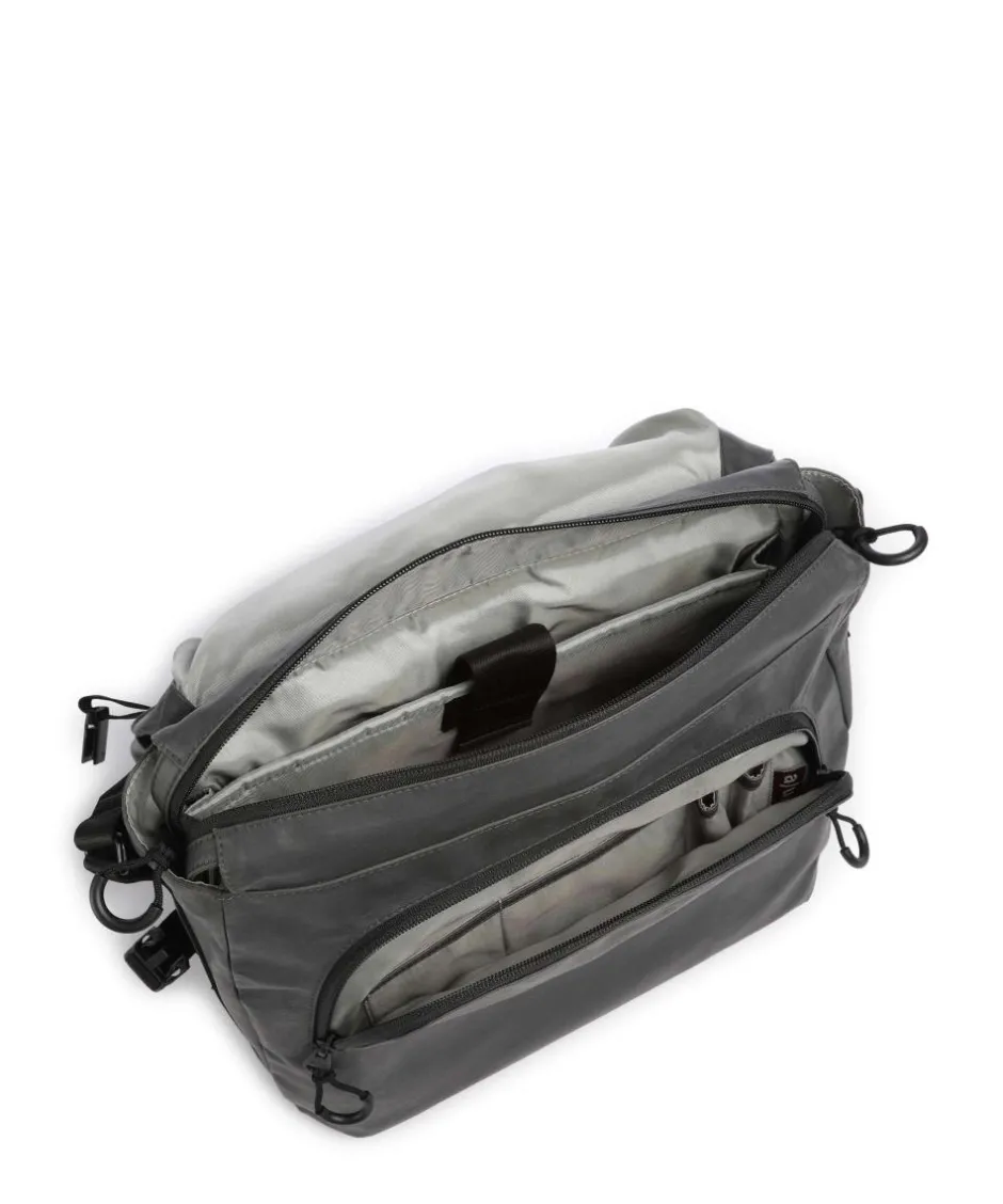 Aunts & Uncles Business- & Laptop Bags|Crossbody Bags-Japan Yamakuni Messenger bag 13″ recycled nylon