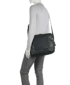 Aunts & Uncles Business- & Laptop Bags|Crossbody Bags-Japan Yamakuni Messenger bag 13″ recycled nylon