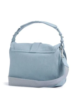 Abro Shoulder Bags|Hobo Bags-Jeans Star Saddle Hobo bag cotton