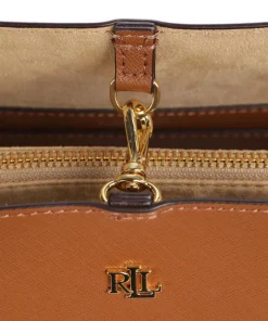 Lauren Ralph Lauren Tote Bags-Karly Large Tote bag fine grain cow leather