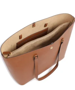 Lauren Ralph Lauren Tote Bags-Karly Large Tote bag fine grain cow leather