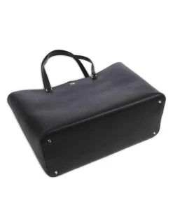 Lauren Ralph Lauren Tote Bags-Karly Large Tote bag fine grain cow leather