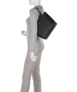 Lauren Ralph Lauren Tote Bags-Karly Medium Tote bag saffiano cow leather