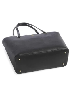 Lauren Ralph Lauren Tote Bags-Karly Medium Tote bag saffiano cow leather