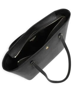 Lauren Ralph Lauren Tote Bags-Karly Medium Tote bag saffiano cow leather
