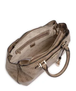 Guess Handbags-Katya 4G Logo Handbag imitation leather