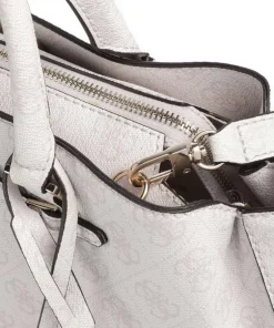 Guess Handbags-Katya 4G Logo Handbag imitation leather