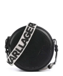 Karl Lagerfeld Crossbody Bags-K/Circle Crossbody bag fine grain cow leather