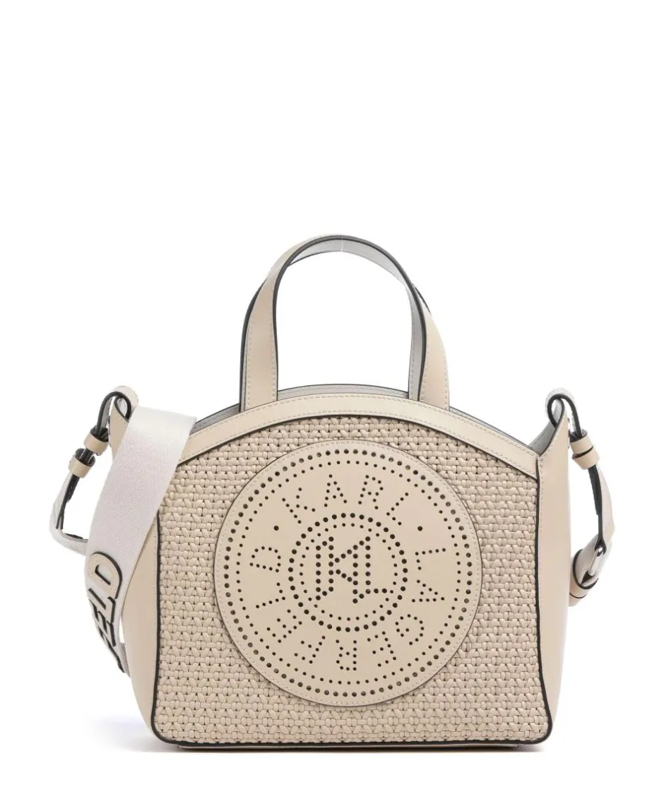 Karl Lagerfeld Handbags|Crossbody Bags-K/Circle Small Handbag fine grain cow leather