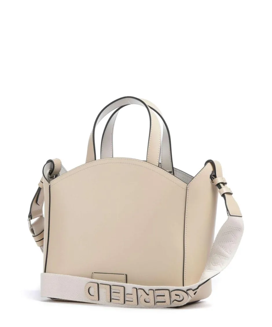 Karl Lagerfeld Handbags|Crossbody Bags-K/Circle Small Handbag fine grain cow leather