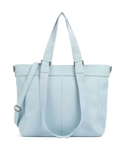 FredsBruder Tote Bags-Keep on smiling Big Tote bag recycled leather
